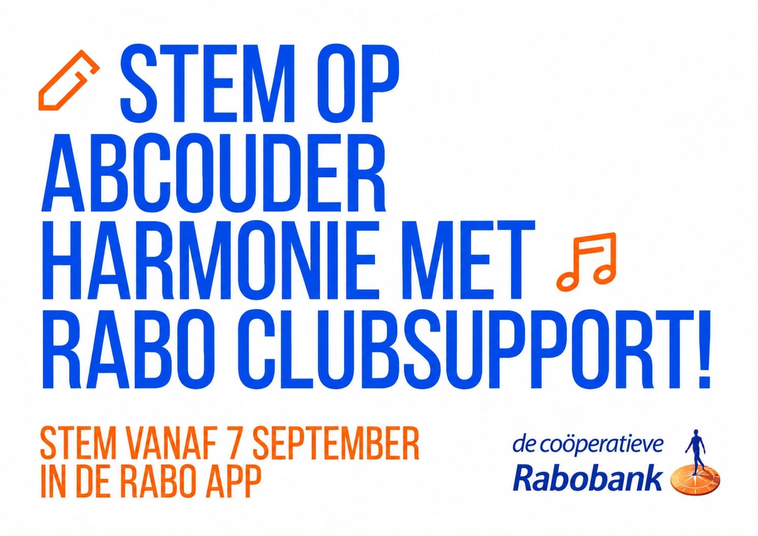 Stem op ons!